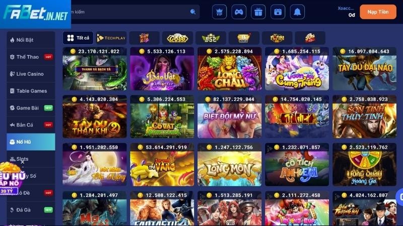 Top game nổ hũ Fabet siêu hot không thể bỏ qua Top game nổ hũ Fabet siêu hot không thể bỏ qua