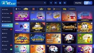 Cá cược game bài Fabet